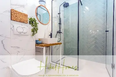 4 Schlafzimmer / 32m² Pool / Sommerküche - Neubauhaus nur 8km von Omis entfernt — Bild 17