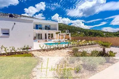 4 Schlafzimmer / 32m² Pool / Sommerküche - Neubauhaus nur 8km von Omis entfernt — Bild 25