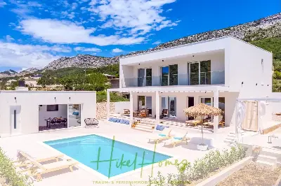 4 Schlafzimmer / 32m² Pool / Sommerküche - Neubauhaus nur 8km von Omis entfernt — Bild 24