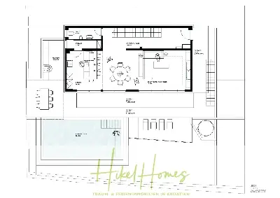 Erstbezug - ab sofort und Herbst genießen! Schlüsselfertige Meerblick Villa, 3SZ, Pool, ... — Bild 24