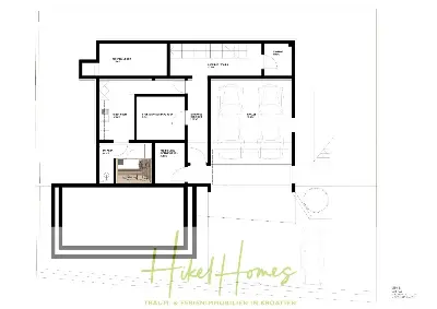Erstbezug - ab sofort und Herbst genießen! Schlüsselfertige Meerblick Villa, 3SZ, Pool, ... — Bild 23