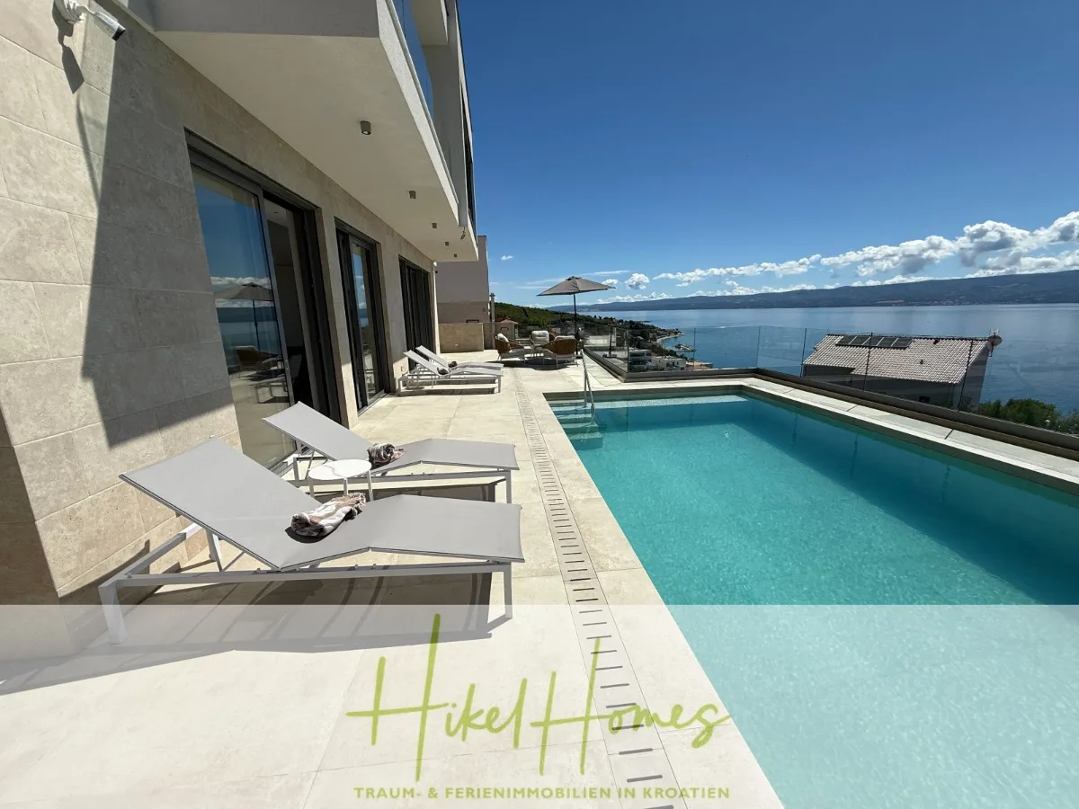 Erstbezug - ab sofort und Herbst genießen! Schlüsselfertige Meerblick Villa, 3SZ, Pool, ... — Bild 2