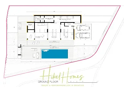 Schlüsselfertig Villa Annea - Meerblick von jedem Zimmer aus auf 250m² mit 3 Schlafzimmer / 3 Bädern — Bild 9