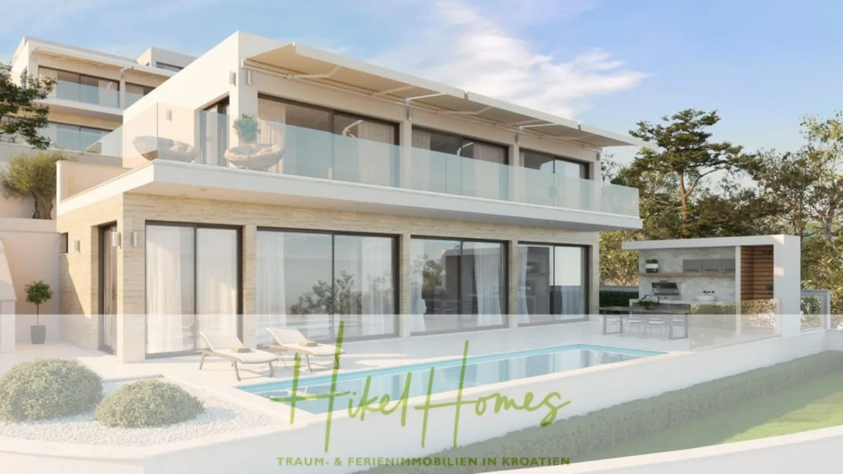 Schlüsselfertig Villa Annea - Meerblick von jedem Zimmer aus auf 250m² mit 3 Schlafzimmer / 3 Bädern — Bild 1