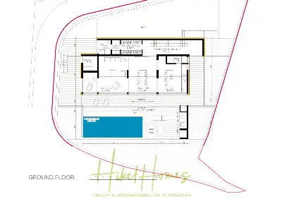 Neubauprojekt Villa Aja - von jedem Zimmer aus Meerblick auf 250m² mit 3 Schlafzimmer / 3 Bädern — Bild 8