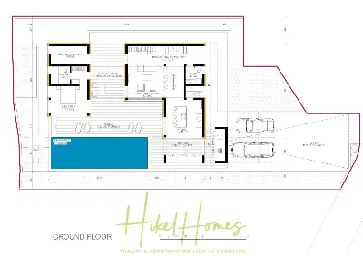 Villa Dalia - von jedem Zimmer aus Meerblick mit 4 Schlafzimmer / 4 Bädern / Loggia / Pool / ... — Bild 8
