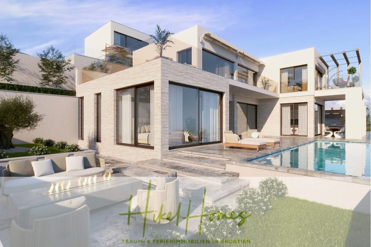 Villa Dalia - von jedem Zimmer aus Meerblick mit 4 Schlafzimmer / 4 Bädern / Loggia / Pool / ... — Bild 1