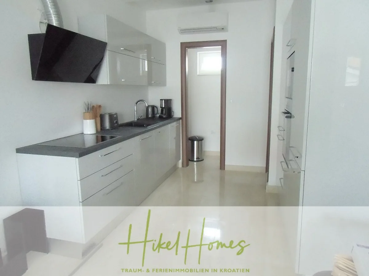 Appartement über 2 Stockwerke / 3 Schlafzimmer / 70m zum Meer / Pool / große Terrasse — Bild 5