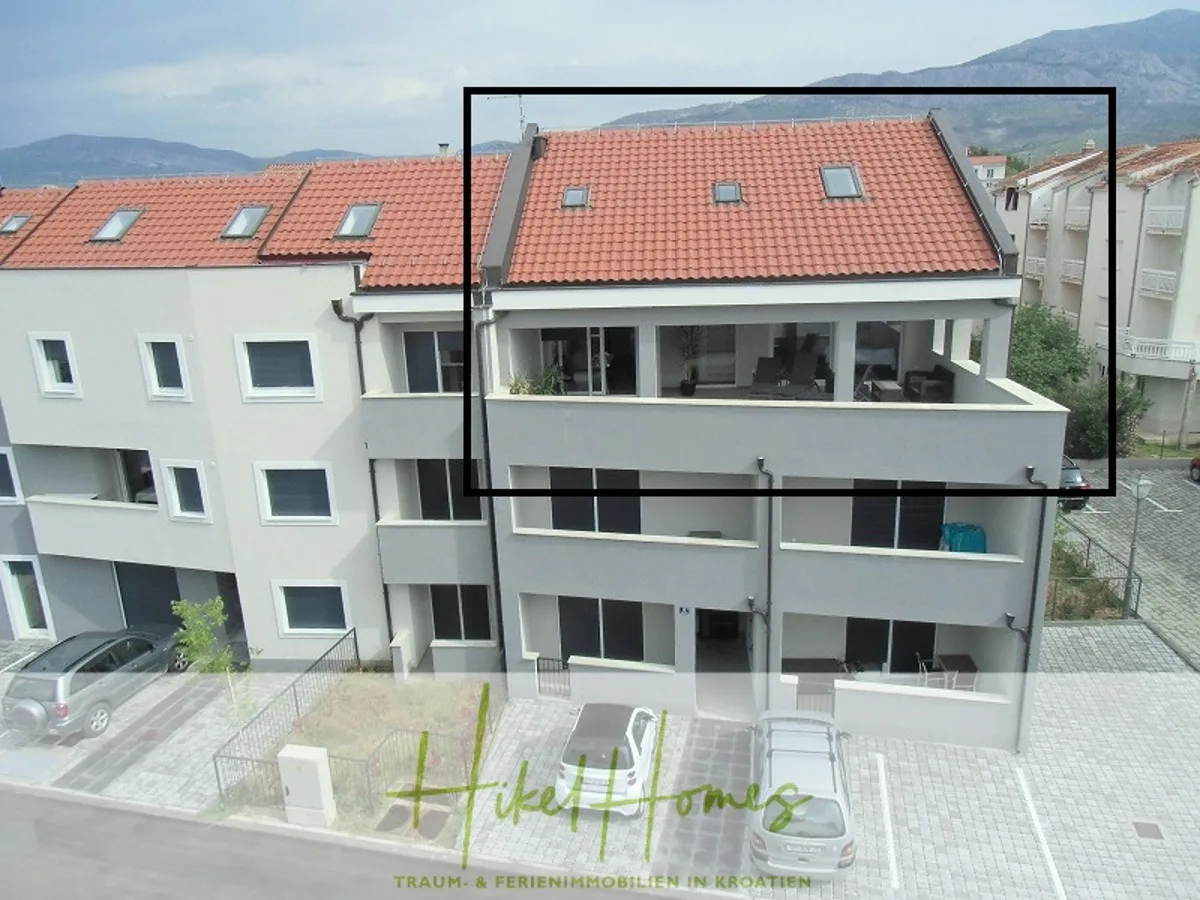 Appartement über 2 Stockwerke / 3 Schlafzimmer / 70m zum Meer / Pool / große Terrasse — Bild 1