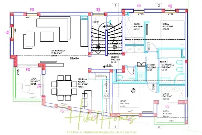 Appartement über 2 Stockwerke / 3 Schlafzimmer / 70m zum Meer / Pool / große Terrasse — Bild 13