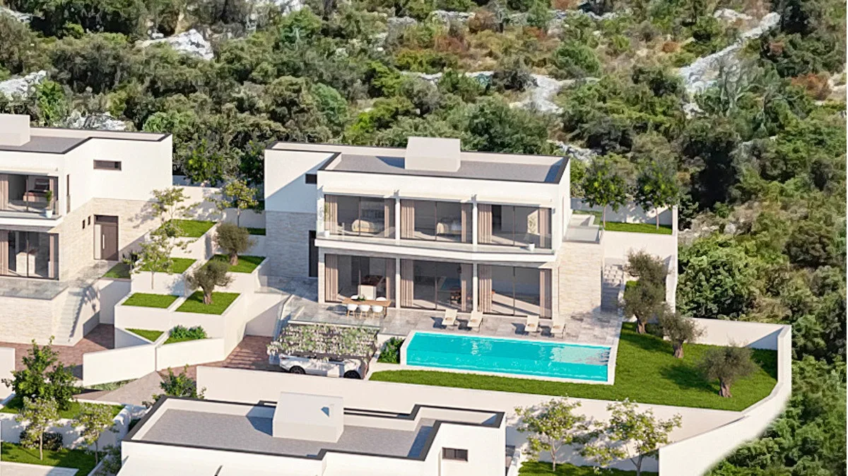 Villa Danjela - 246m² WFL in 2. Reihe zum Strand / 3 SZ / 246m² / Inifinity-Pool / Solar / ... — Bild 3