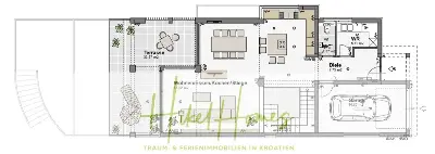 5 Sterne Luxus Villa Christina - 250m² WFL in 1. Reihe zum Meer/ 4 SZ / Neubau / Sofort bezugsfertig — Bild 25
