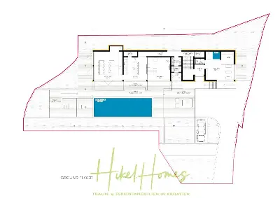Imposante Meerblick Luxus Villa Isis - Tiefgarage, Aufzug, Wellness, Sauna, Pool, große Sommerküche — Bild 9