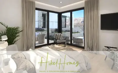Nahe Zadar - Luxus-Villa in 2. Reihe zum Meer mit 4 SZ, Pool, Sauna, Fitness & Jacuzzi — Bild 10