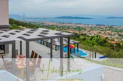 Meerblick auf 2903m² großem Grundstück in wunderbarer Alleinlage am Stadtrand von Split — Bild 26