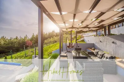 Meerblick auf 2903m² großem Grundstück in wunderbarer Alleinlage am Stadtrand von Split — Bild 22