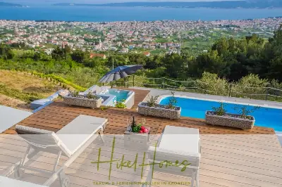 Meerblick auf 2903m² großem Grundstück in wunderbarer Alleinlage am Stadtrand von Split — Bild 28