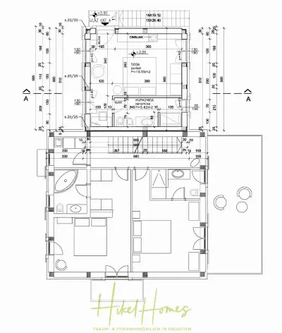 Villa im Mittelmeerstil mit 3 SZ, Pool, Dachterrasse mit Meerblick (3/4) — Bild 28