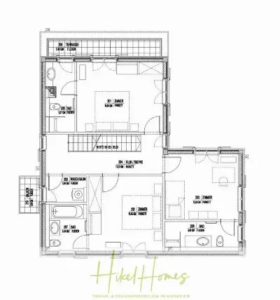 Villa im Mittelmeerstil mit 3 SZ, Pool, Dachterrasse mit Meerblick - möbiliert (9) — Bild 14