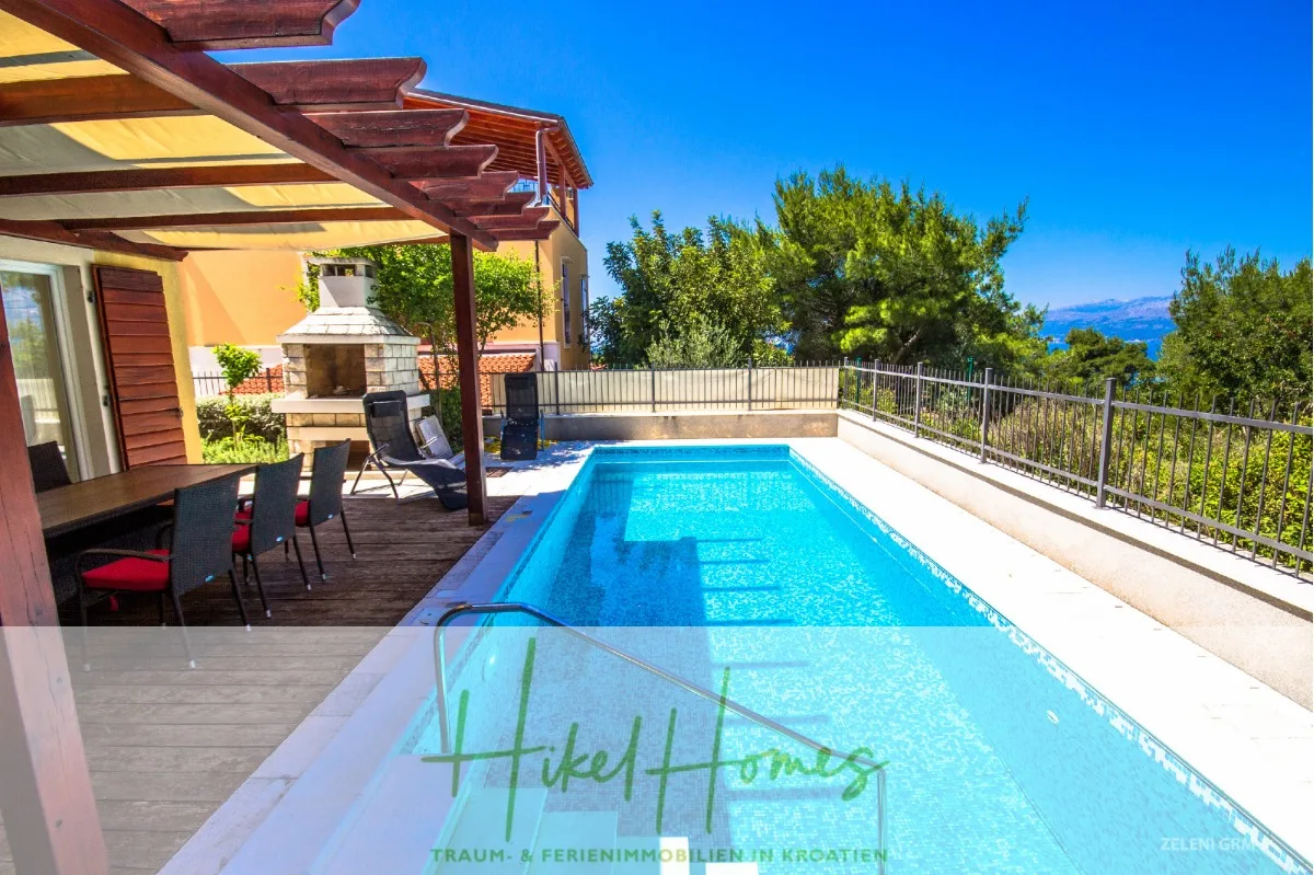 Villa im Mittelmeerstil mit 3 SZ, Pool, Dachterrasse mit Meerblick - möbiliert (9) — Bild 5