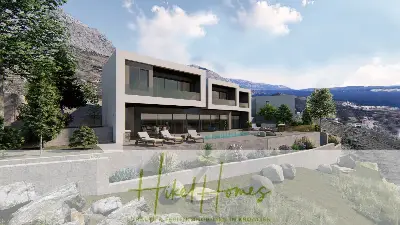 Schlüsselfertige - großzügige Meerblick Villa in ruhiger Lage, 4 SZ, 4 Bäder, Pool, ... — Bild 7