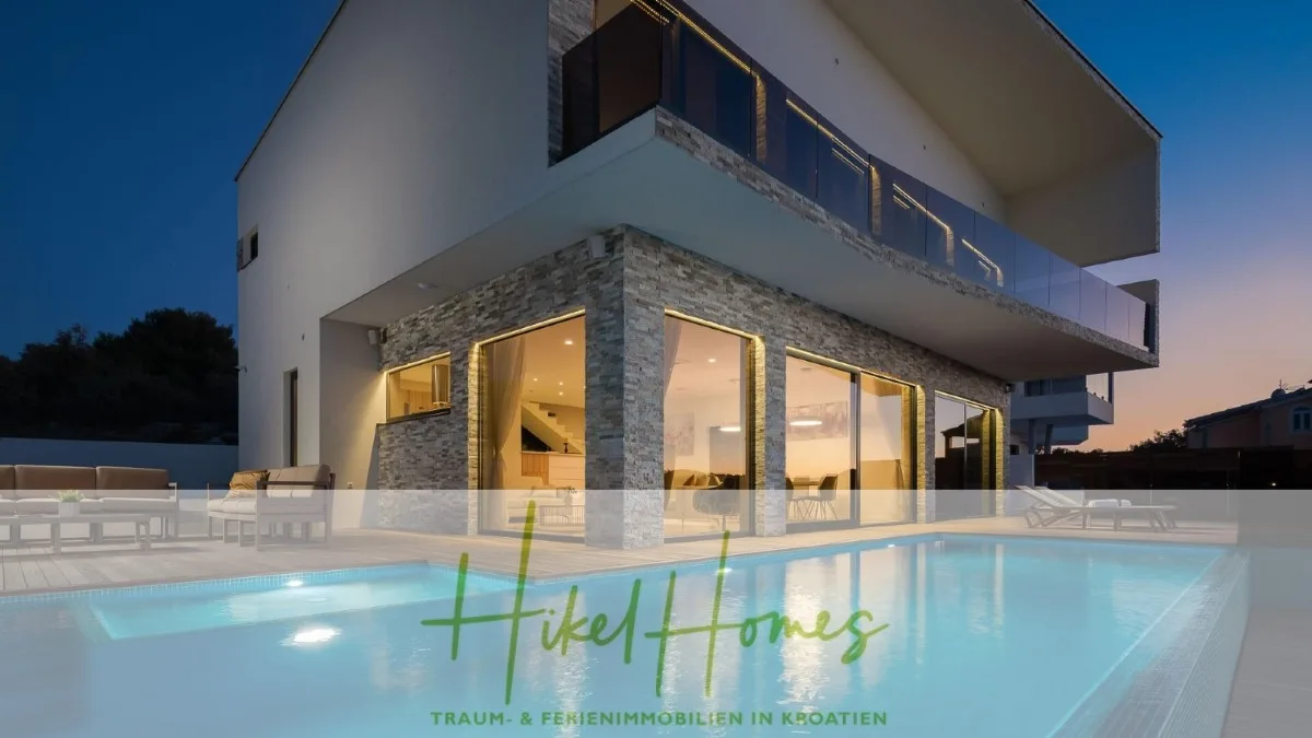 Bezugsfertige Luxus-Meerblick Villa mit 4 SZ, Pool, Sauna, Fitness, Jacuzzi, vollständig möbliert — Bild 5