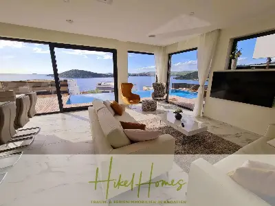 Seeview 2 von 3 | Möbilierte Luxus-Meerblick Villa mit 4 SZ, Pool, Sauna, Fitness, Jacuzzi, — Bild 17